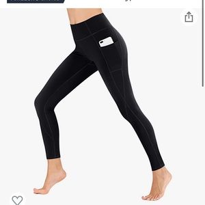 black leggings, worn once!